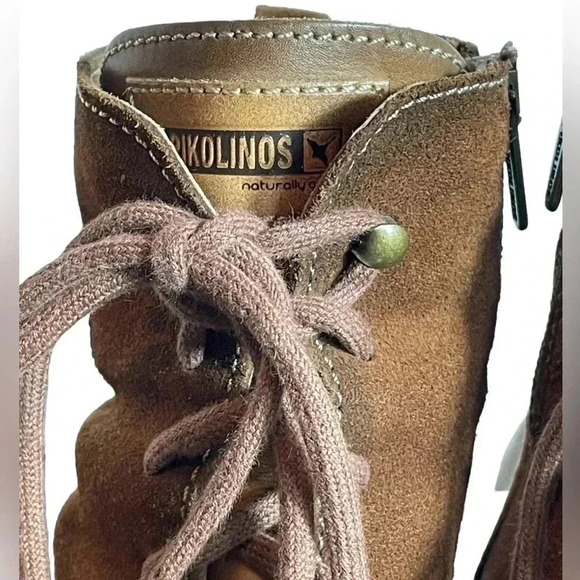 PIKOLINOS Leather Wedge Ankle Boot - Picture 5 of 11